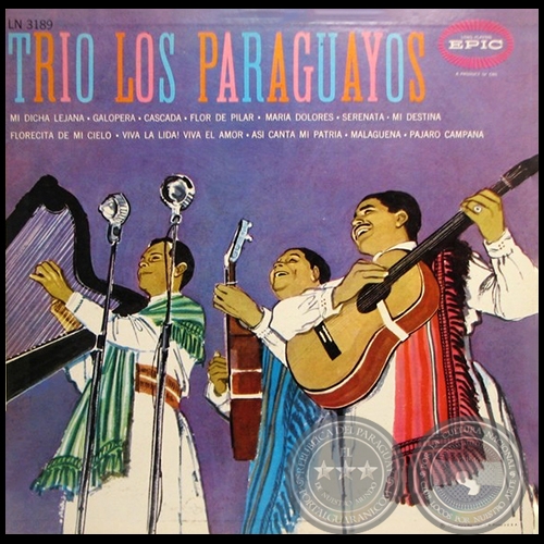  TRO LOS PARAGUAYOS - LN 3189 - Ao 1958